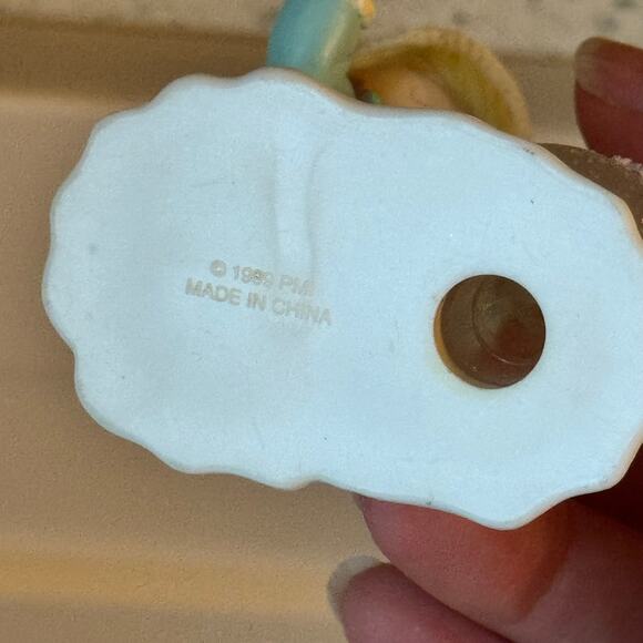 Vintage 1999 Precious Moments Christmas Ornament Light Up Holiday Decor Glitter - Picture 8 of 8